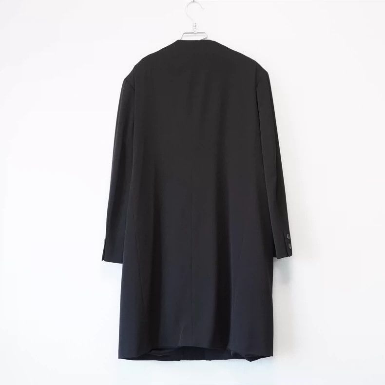 Yohji Yamamoto Yohji Yamamoto 96AW half-collar wool coat-2505 Size US M / EU 48-50 / 2 - 2 Thumbnail