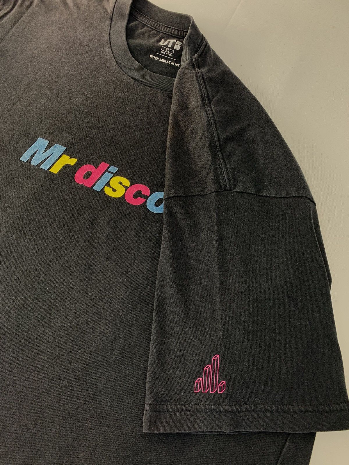 Vintage Mr Disco Peter Saville Remix And New Order Printed Tee Size US XL / EU 56 / 4 - 5 Thumbnail