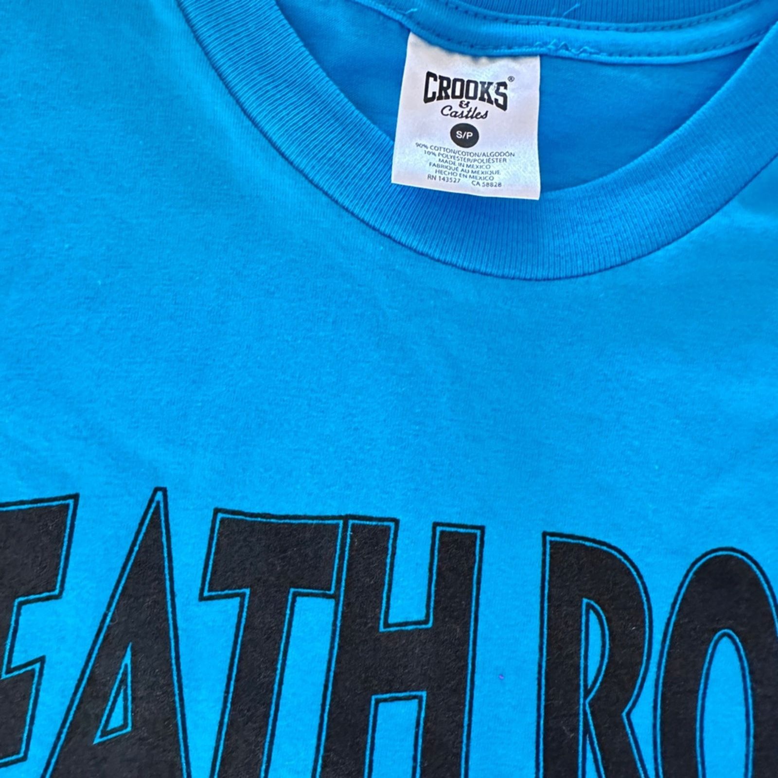 Death Row Records NWOT Death Row Records Chair Core Logo Tee in Blue Size US S / EU 44-46 / 1 - 3 Thumbnail