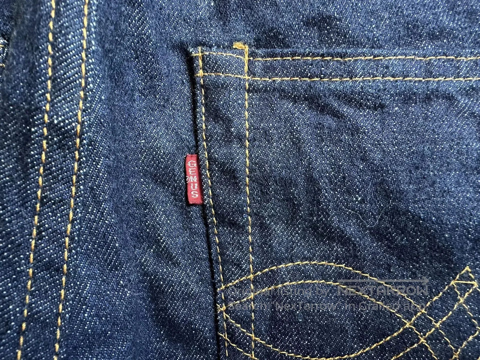 Warehouse & Co. warehouse 1105 raw denim straight jeans. Size US 30 / EU 46 - 8 Thumbnail