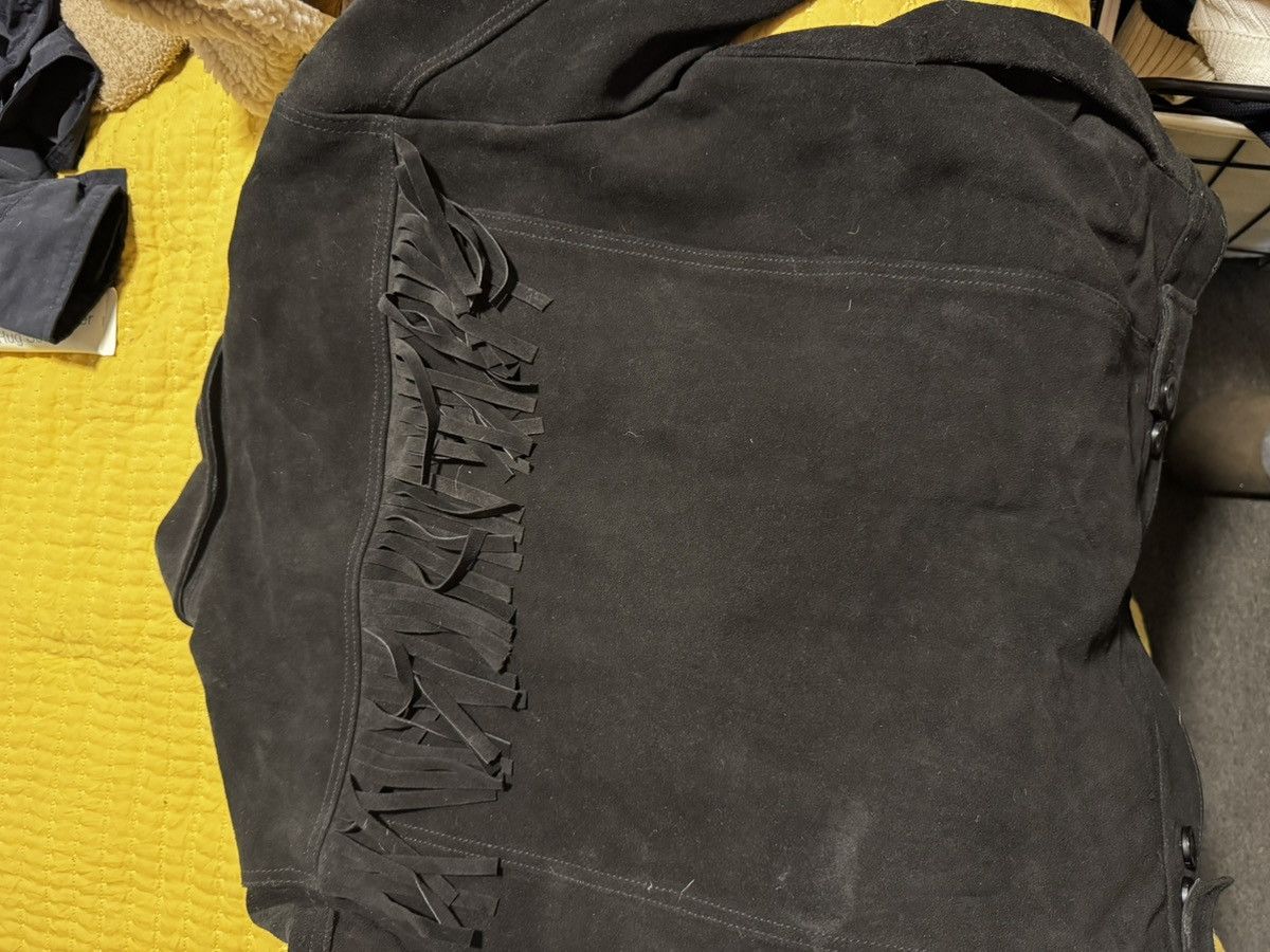 Topman Topman Leather Jacket with fringe design Size US M / EU 48-50 / 2 - 4 Thumbnail
