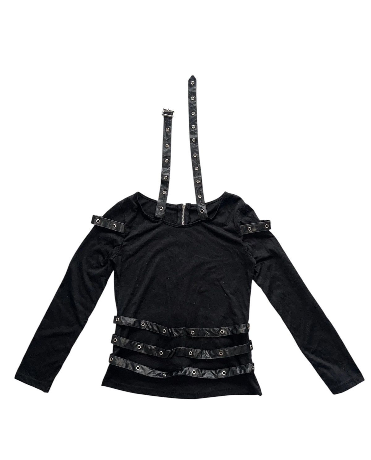 Tripp NYC Drug Honey gothic punk leather straps top ➕☠️ Size M / US 6-8 / IT 42-44 - 3 Thumbnail