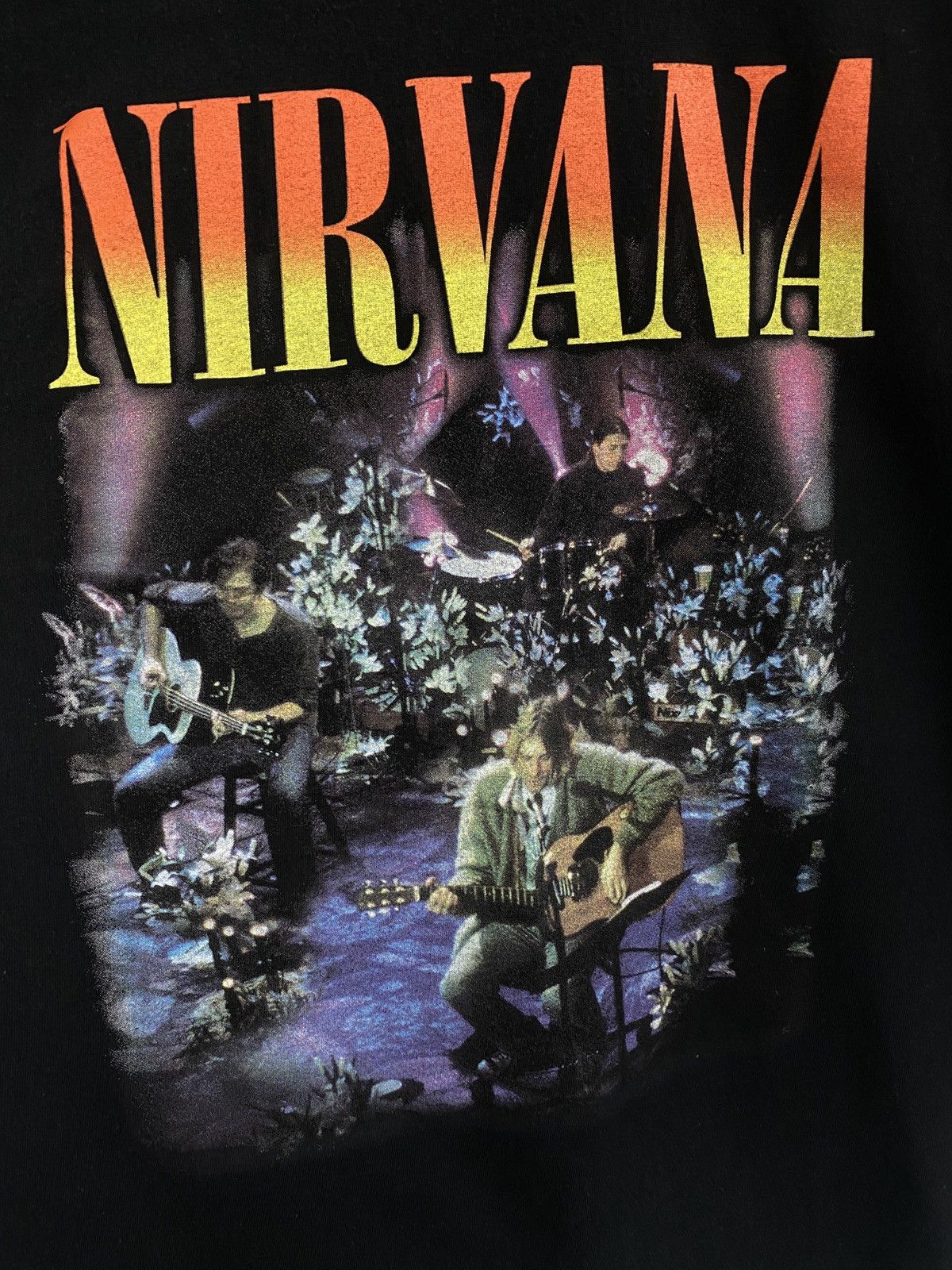 Nirvana 🇺🇸 Y2K Nirvana Kurt Cobain T-Shirt Rare Retro Size US L / EU 52-54 / 3 - 5 Thumbnail