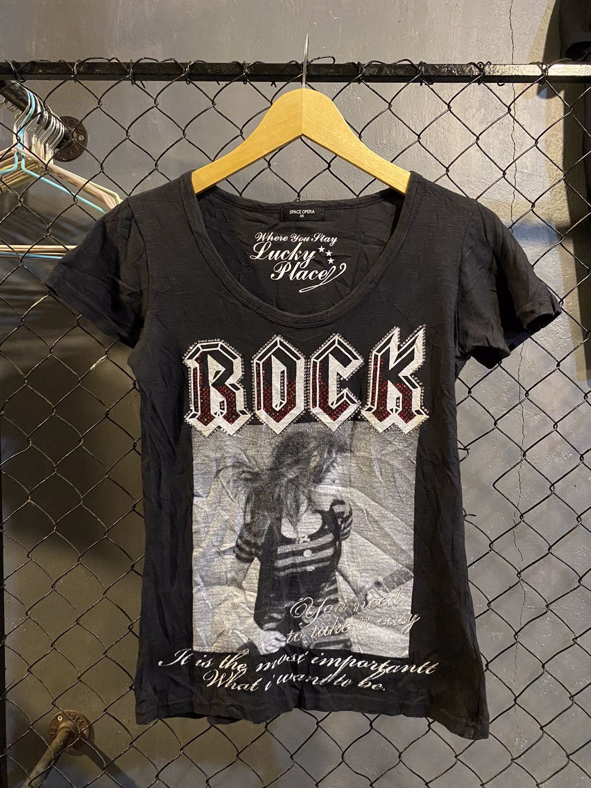 Hysteric Glamour × If Six Was Nine × Japanese Brand Japanese brand Space Rock Poem T Shirt Size US M / EU 48-50 / 2 - 1 Thumbnail