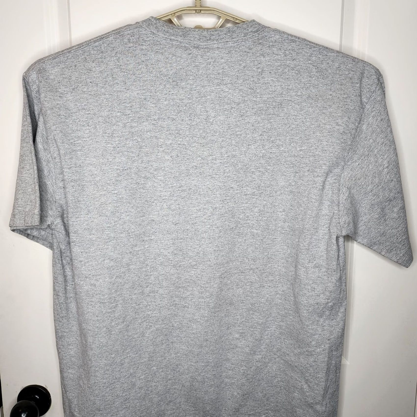 Jansport Wisconsin Badgers Mens XL Gray JanSport Athl Dept Logo Graphic Tee Size US XL / EU 56 / 4 - 6 Thumbnail