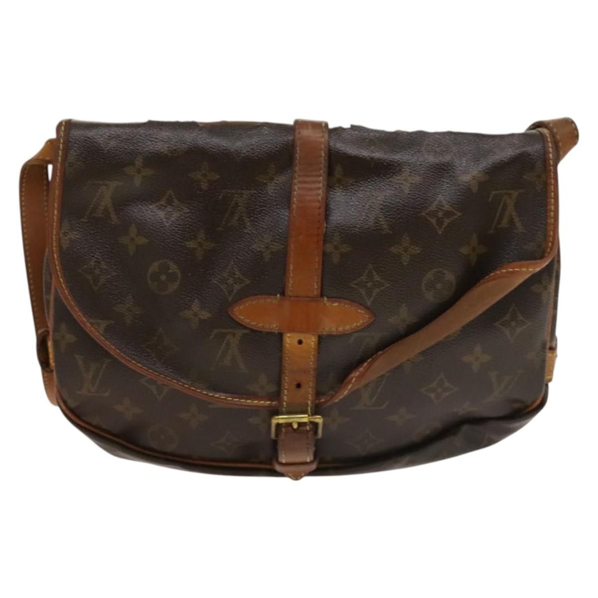 Louis Vuitton LOUIS VUITTON Monogram Saumur 30 Shoulder Bag M42256 Size ONE SIZE - 3 Thumbnail