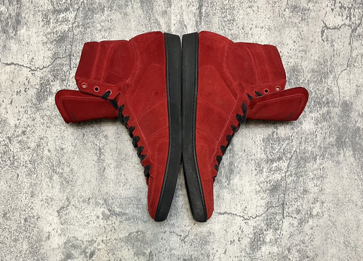 Saint Laurent Paris Saint Laurent High Top Sneakers Size US 15 / EU 48 - 4 Thumbnail