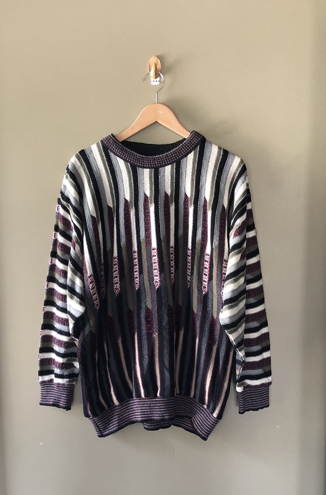 Coogi × Vintage CRZY 🔥Vintage coogi like sweater Y2K Size US XL / EU 56 / 4 - 1 Thumbnail