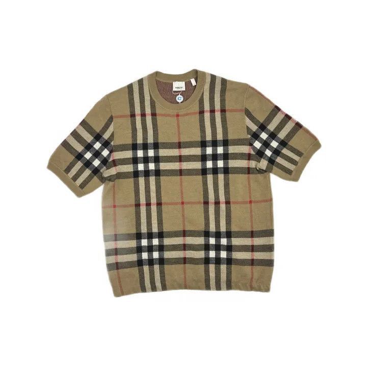 Burberry Burberry Burberry SS21 Plaid Short Sleeve T-Shirt-2507 Size US M / EU 48-50 / 2 - 2 Thumbnail