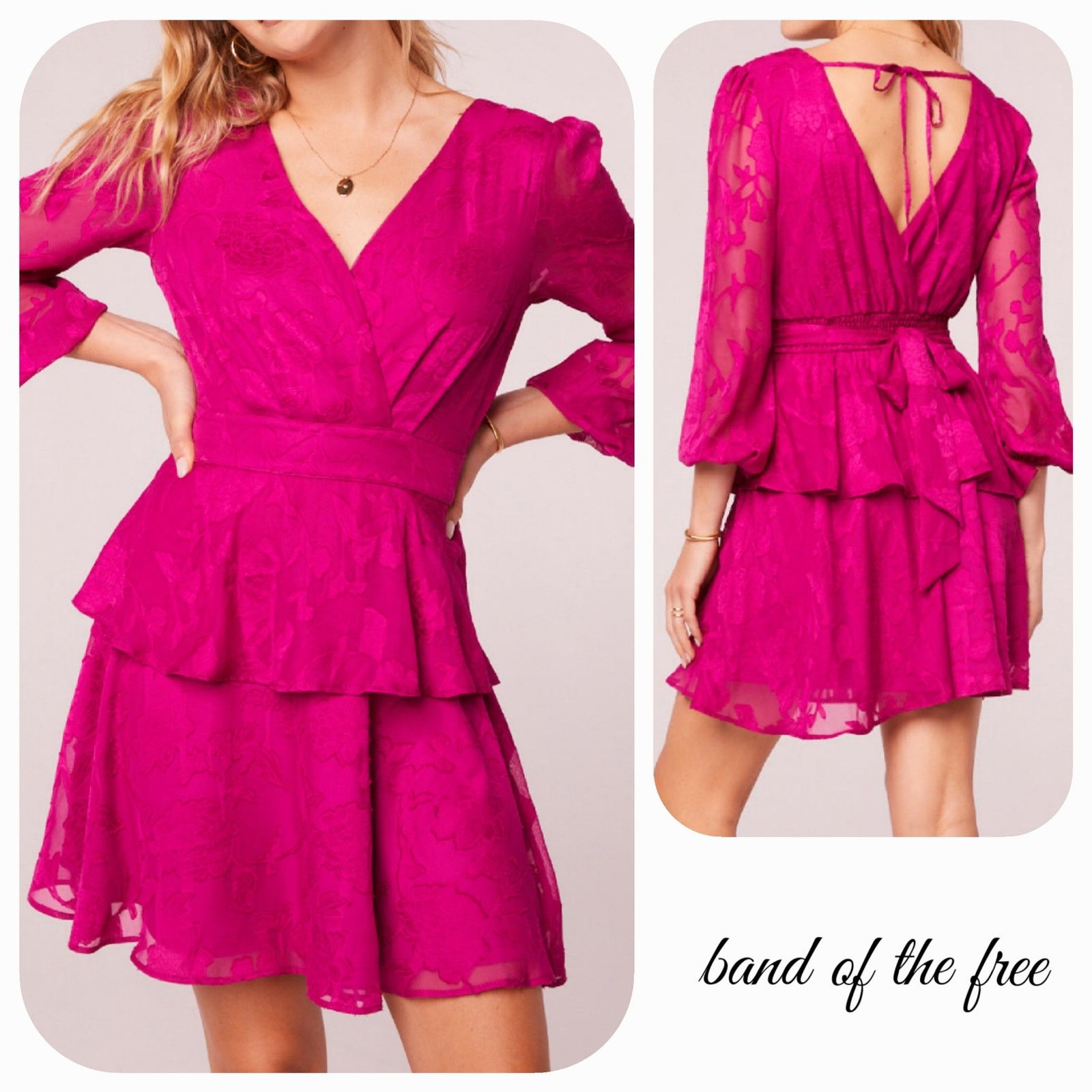 Other NWT B.O.G. Band of the Free Kiss Me Mini Dress Sz. S [4-6] Size S / US 4 / IT 40 - 1 Thumbnail
