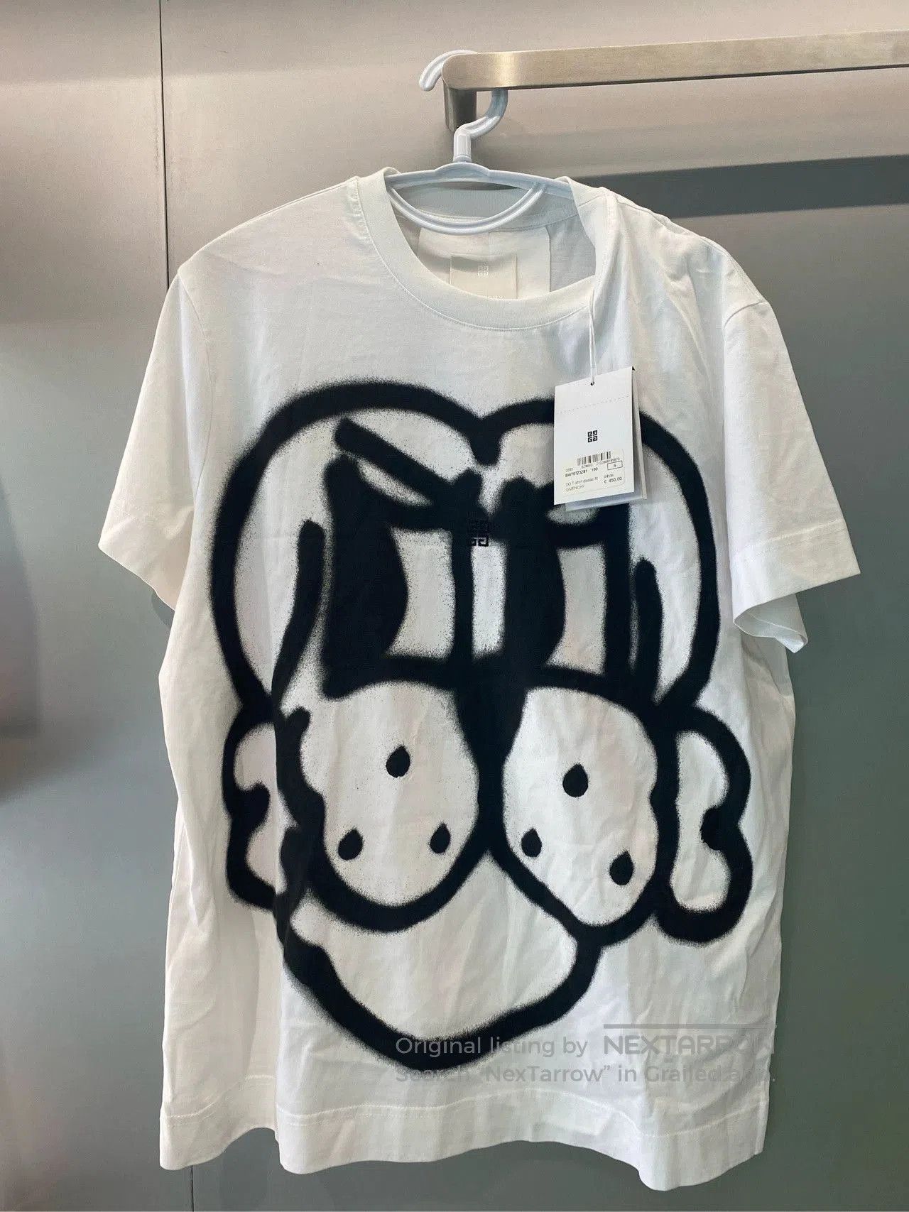Givenchy Givenchy Witty Puppy Graffiti Art T. Size US S / EU 44-46 / 1 - 1 Thumbnail