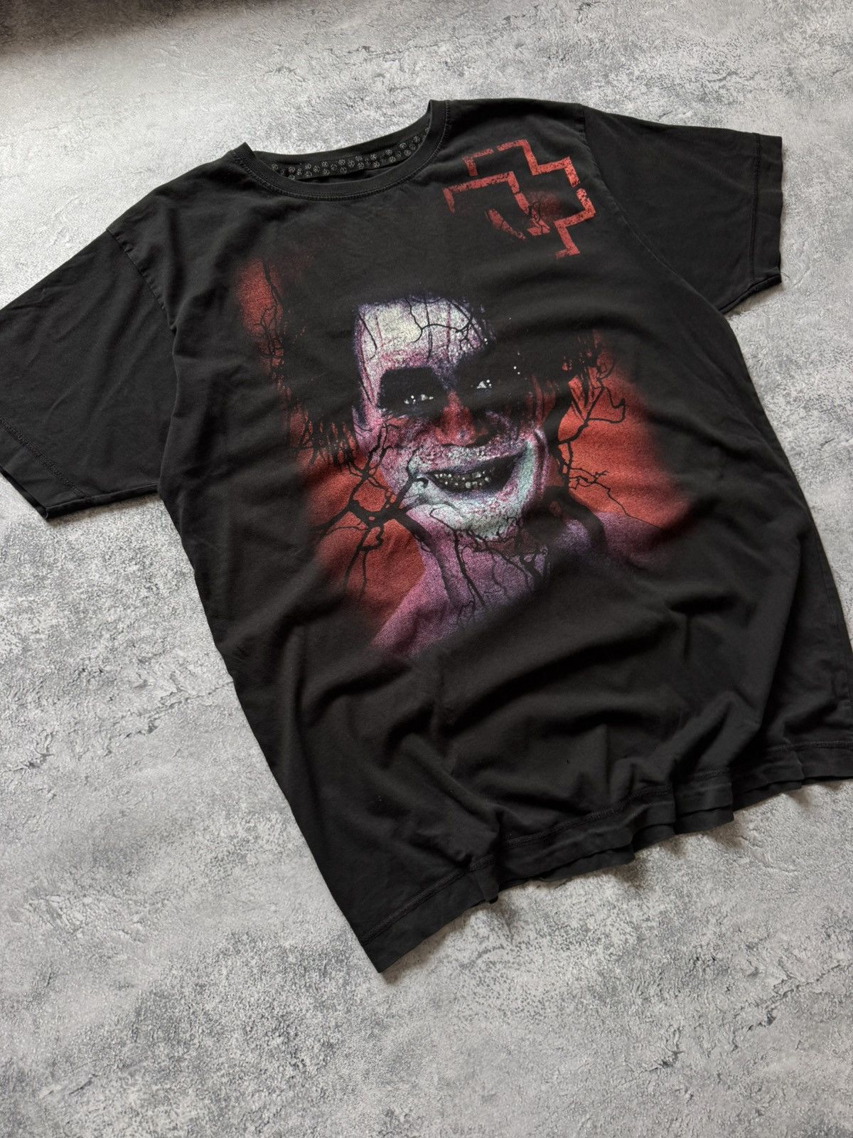 Band Tees Vintage Rammshtein Rock Band Tee Size US M / EU 48-50 / 2 - 3 Thumbnail