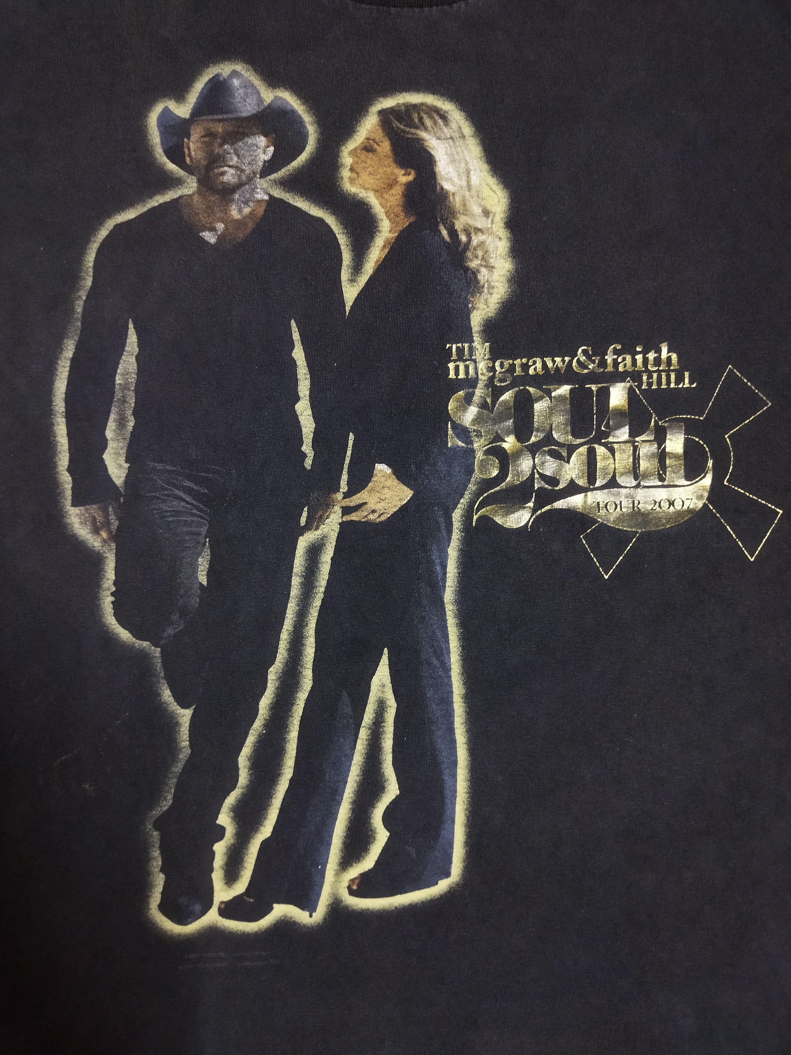 Band Tees Tim Mcgraw And Faith Hill 2007 Tour Tee Size US XL / EU 56 / 4 - 3 Thumbnail