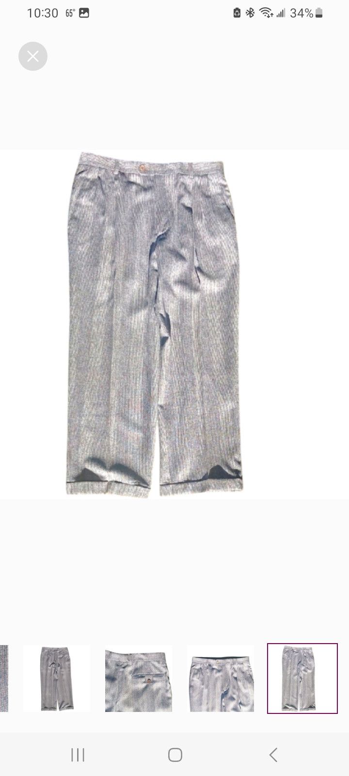 Zanella Zanella Pure Wool Pants, W30" Size US 30 / EU 46 - 8 Thumbnail