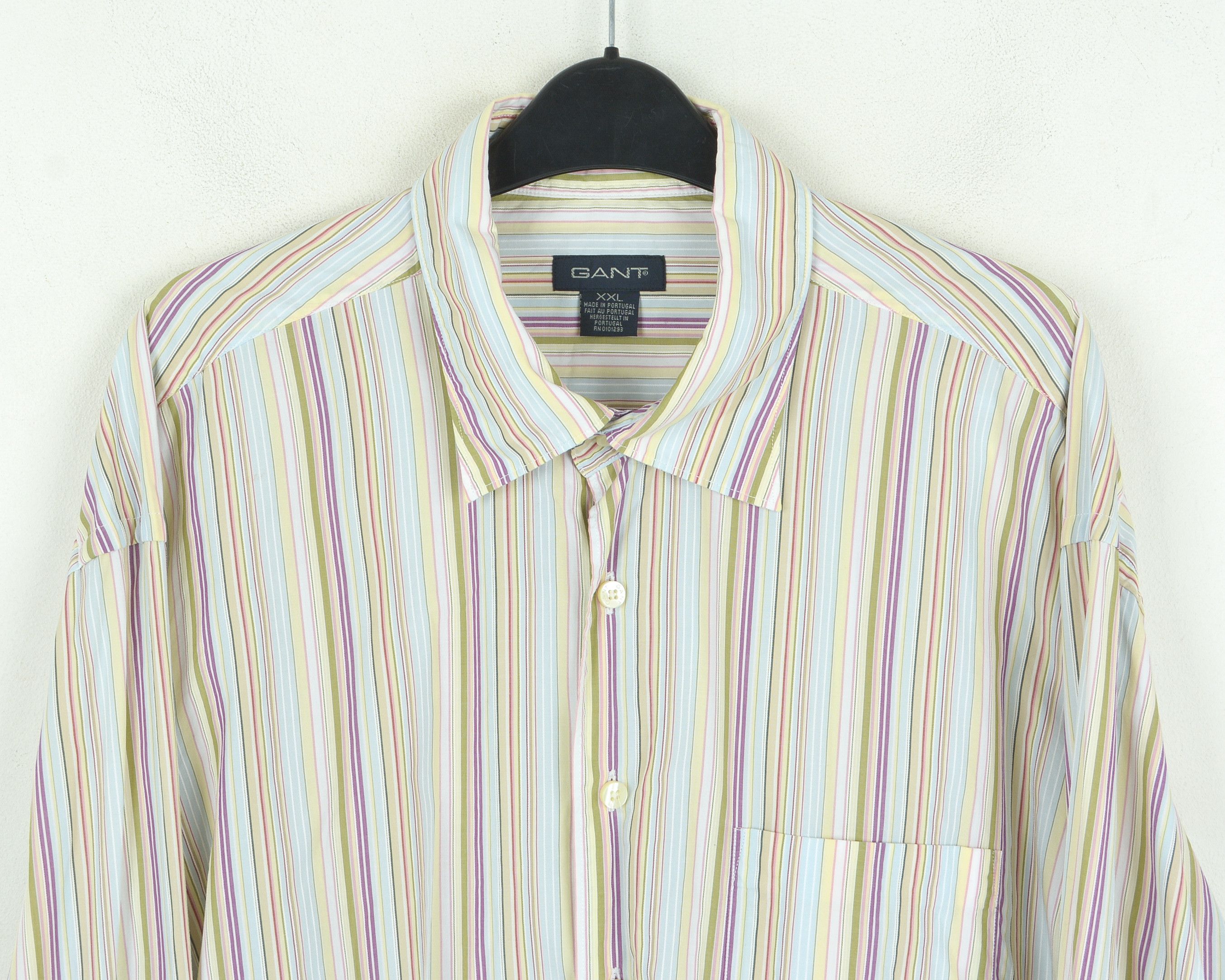 Gant GANT Casual Shirt 2XL Formal Slim Fit Button Up Long Sleeve Size US XXL / EU 58 / 5 - 2 Thumbnail