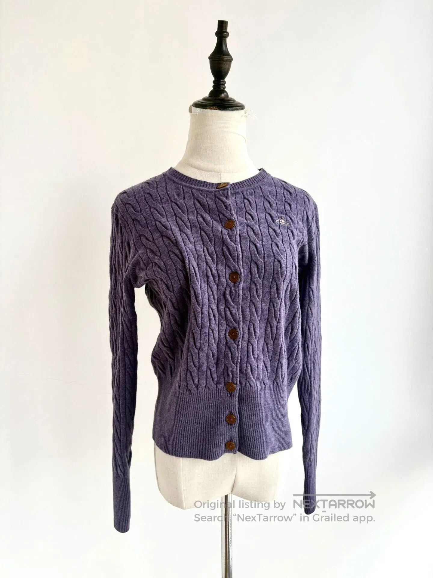 Vivienne Westwood vivienne westwood lavender knit cardigan. Size M / US 6-8 / IT 42-44 - 2 Thumbnail