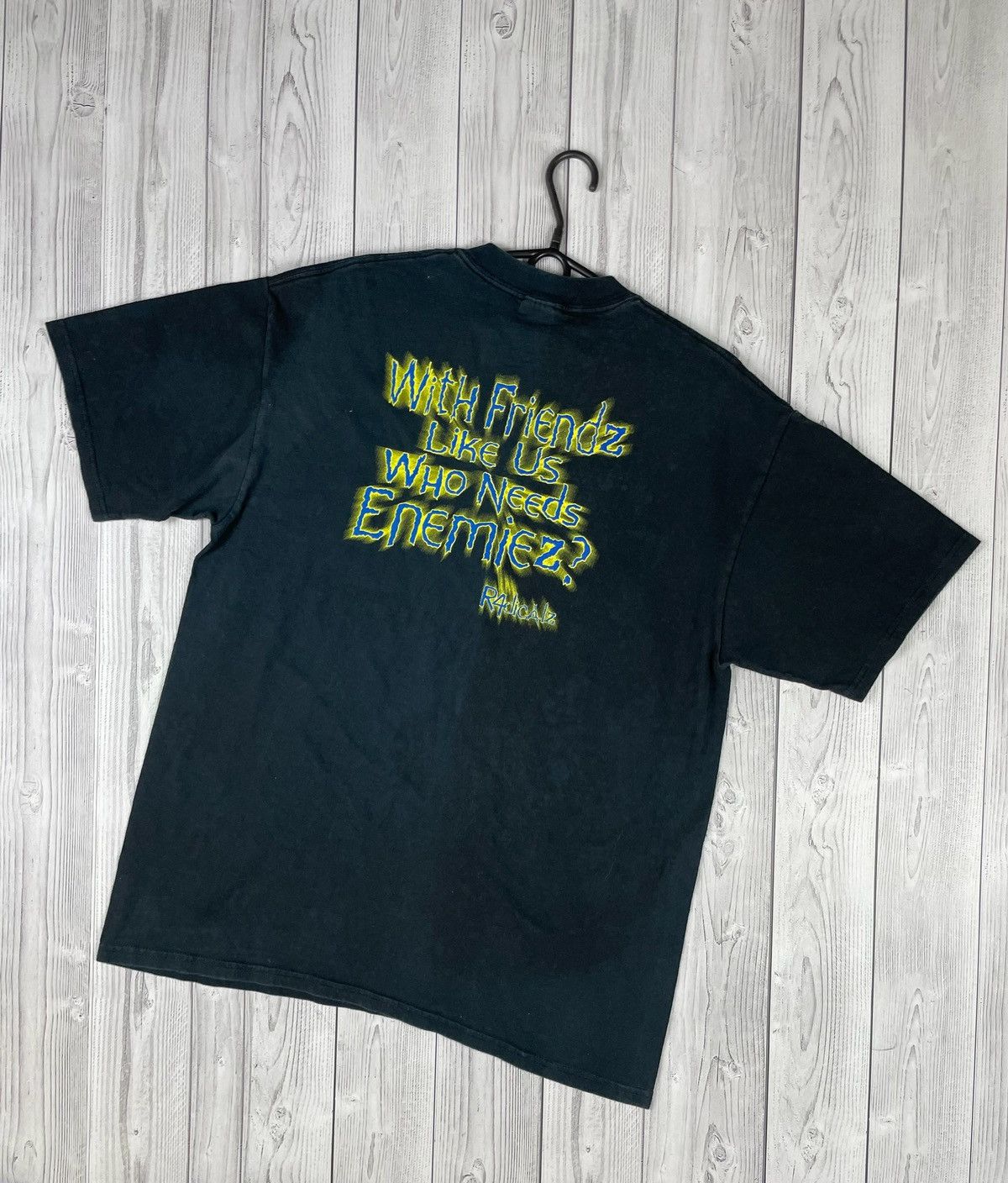 Other Vintage rock tee radicalz R4dicalz made in USA rare XL Size US XL / EU 56 / 4 - 5 Thumbnail