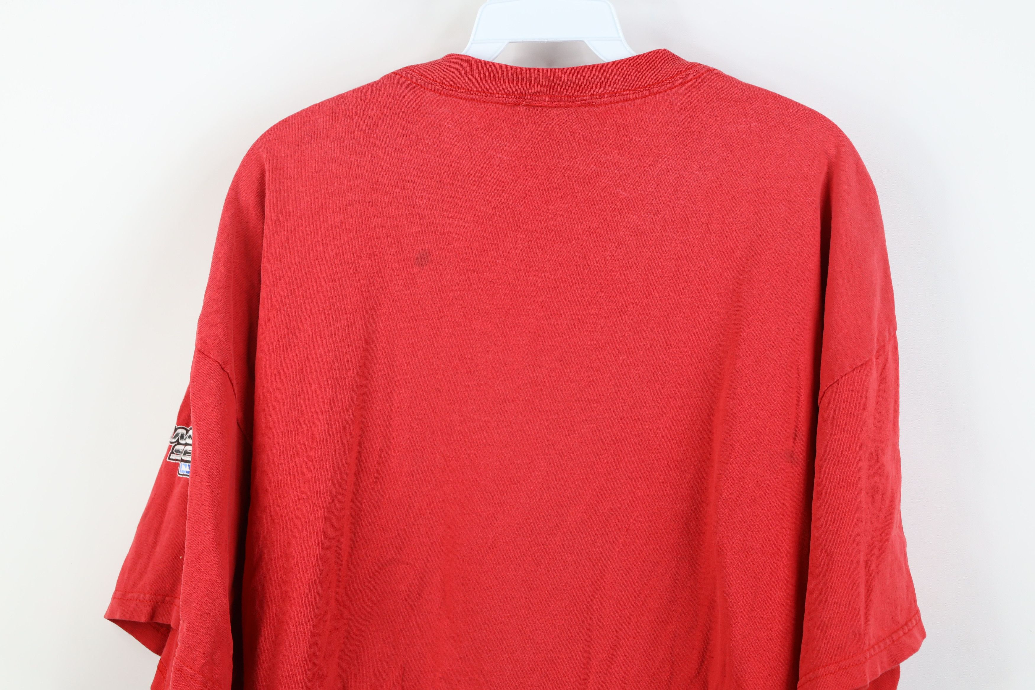 Adidas Vintage Y2K Adidas Boston Red Sox Baseball T-Shirt Red Size US XXL / EU 58 / 5 - 17 Thumbnail