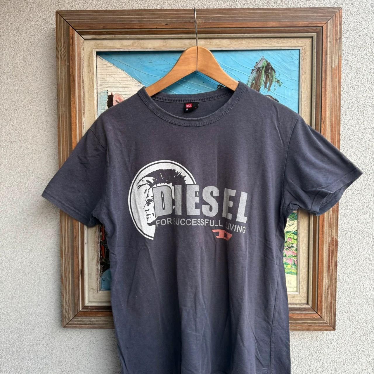 Diesel Diesel Vintage 90s T shirt Tee Graphic Opium Size US L / EU 52-54 / 3 - 3 Thumbnail