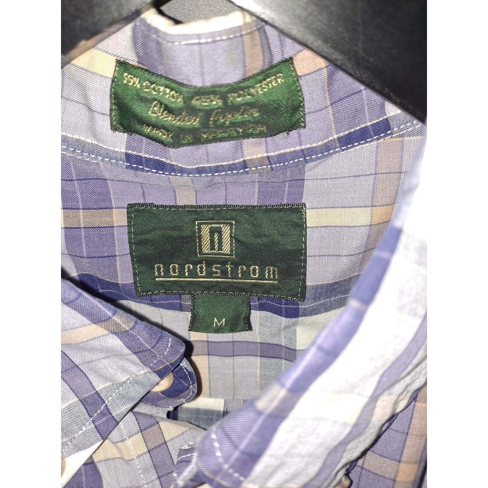 Nordstrom Nordstrom Button Up Plaid Short Sleeve Shirt Size Medium Size US M / EU 48-50 / 2 - 3 Thumbnail