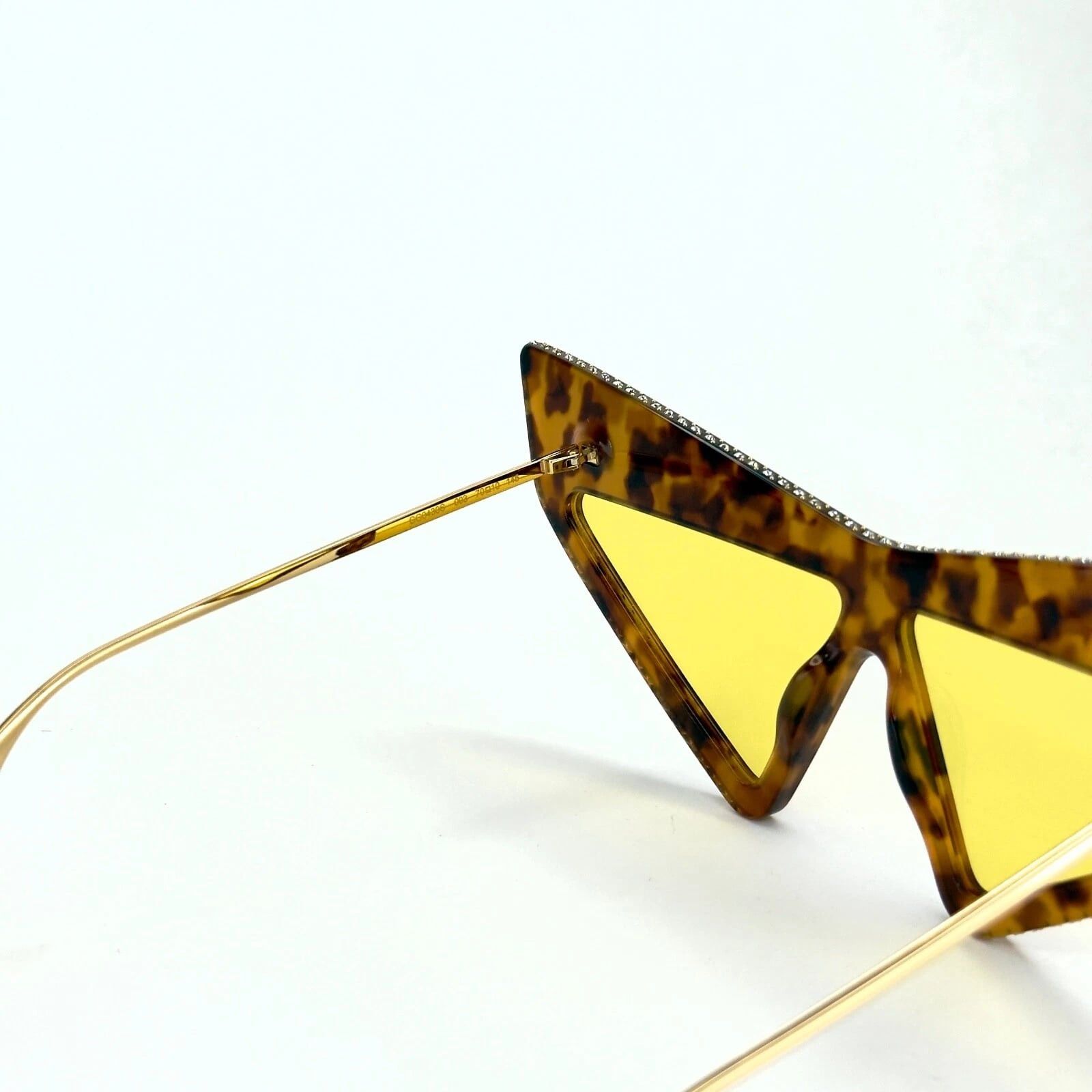 Gucci GUCCI GG0430S Hollywood Forever 0430 Brown Sunglasses 003 Size ONE SIZE - 2 Thumbnail