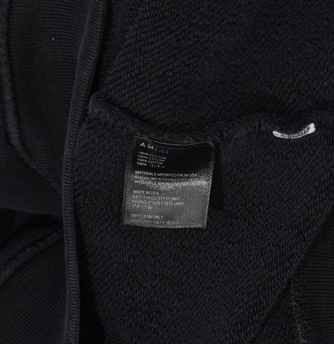 Amiri AMIRI SS22 BLACK COFFEE RUNWAY CREW - INVITE ONLY Size US M / EU 48-50 / 2 - 6 Thumbnail