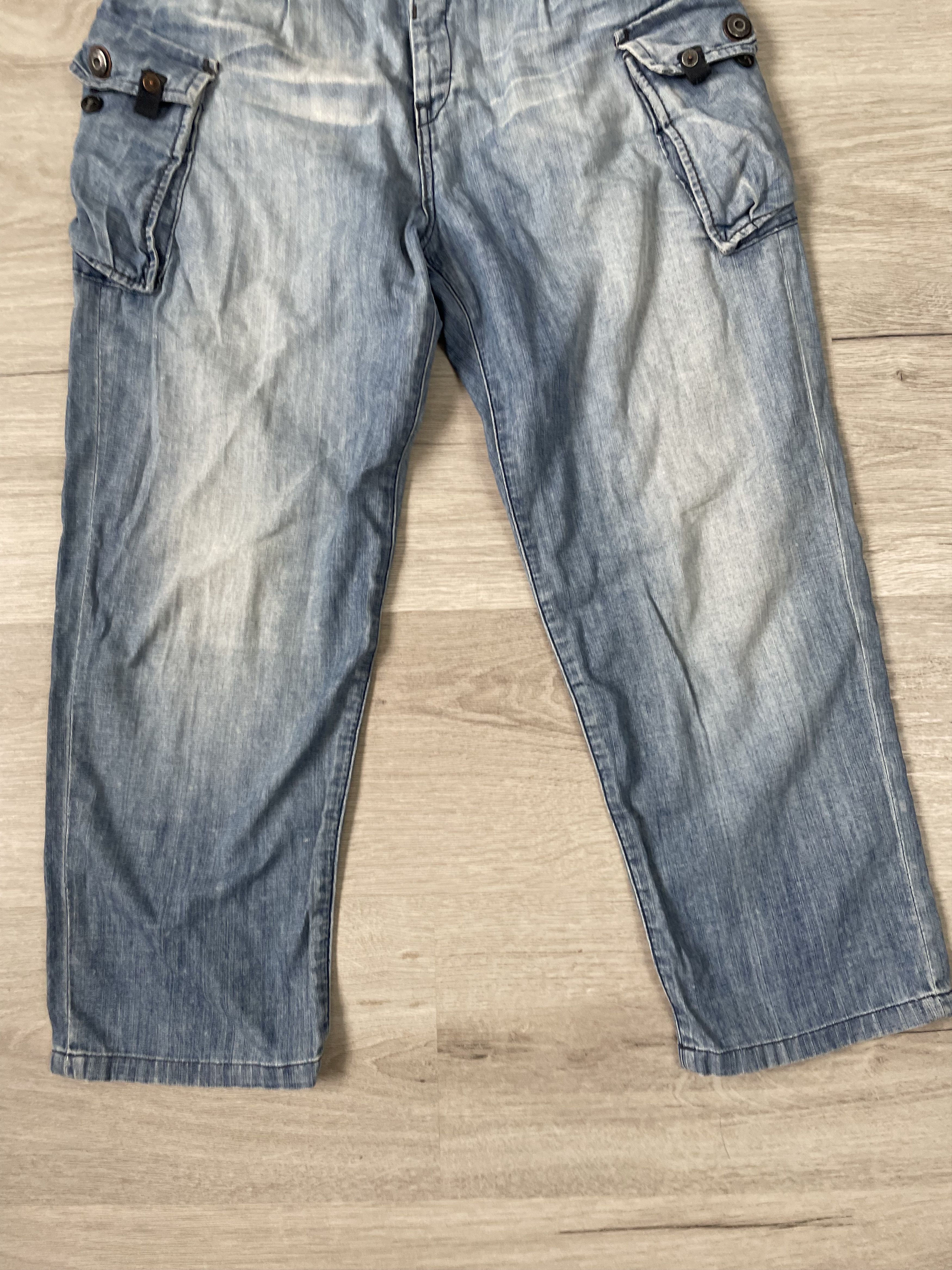 G-Star × Vintage MENS BLUE JEANS RARE G STAR RAW Size US 33 - 4 Thumbnail