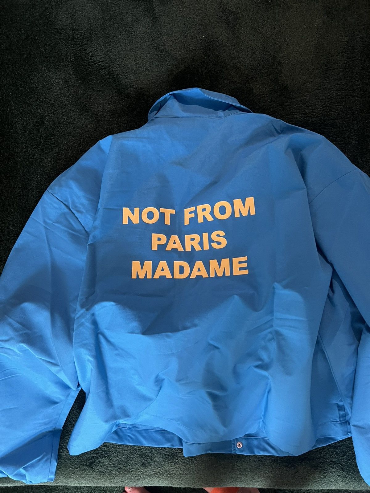 Drole De Monsieur La Veste Slogan Not From Paris Jacket Size US XL / EU 56 / 4 - 3 Thumbnail