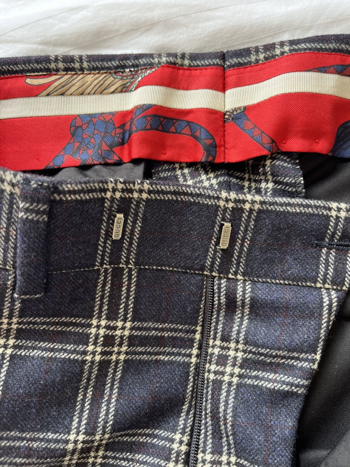 Gucci Gucci Double-Breasted Woolen Suit Size 46R - 18 Thumbnail