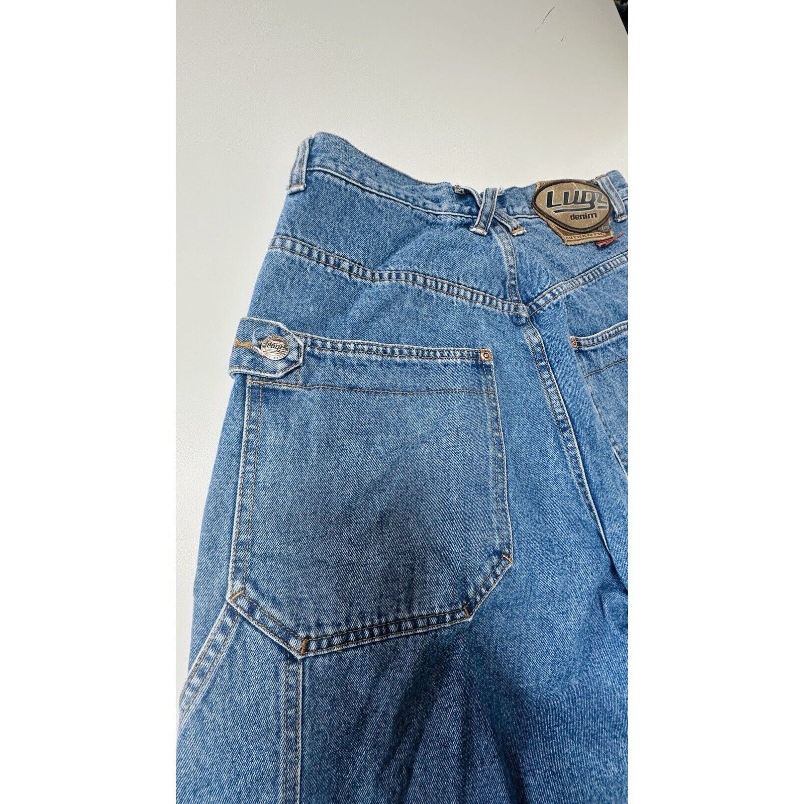 Lugz Vintage Lugz Carpenter Baggy Hip Hop Jean Shorts 90s Size 32 Size US 32 / EU 48 - 8 Thumbnail
