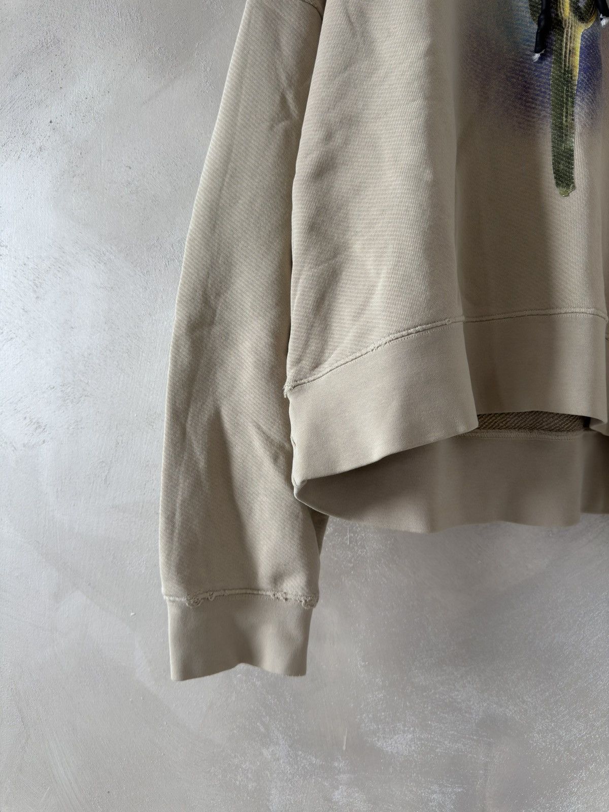 Palm Angels Palm Angels Cactus Oversize Beige Hoodie Size US M / EU 48-50 / 2 - 3 Thumbnail