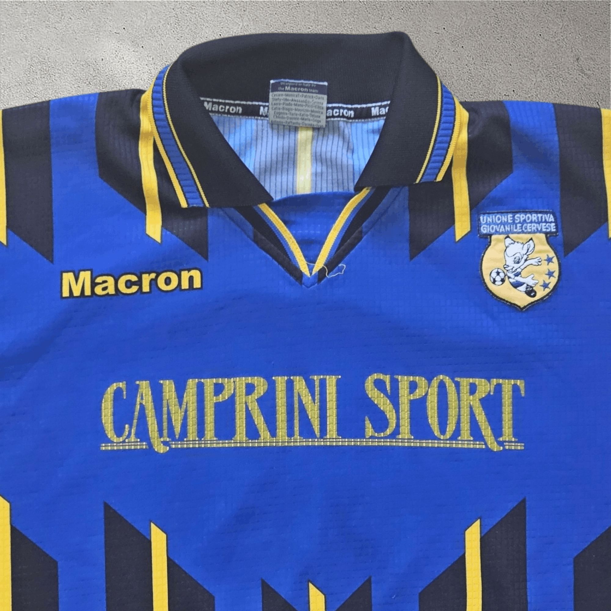 Macron Cervese Youth Team Macron Jersey Size US S / EU 44-46 / 1 - 2 Thumbnail