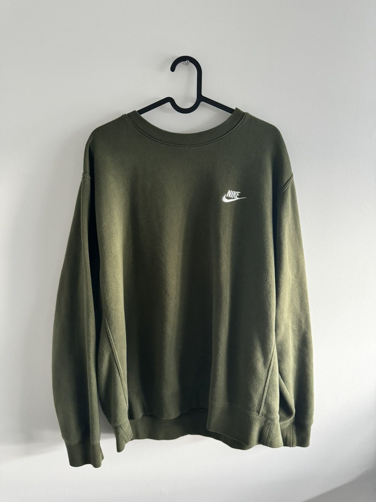 Nike Nike Crewneck - Olive Green Size US L / EU 52-54 / 3 - 1 Thumbnail