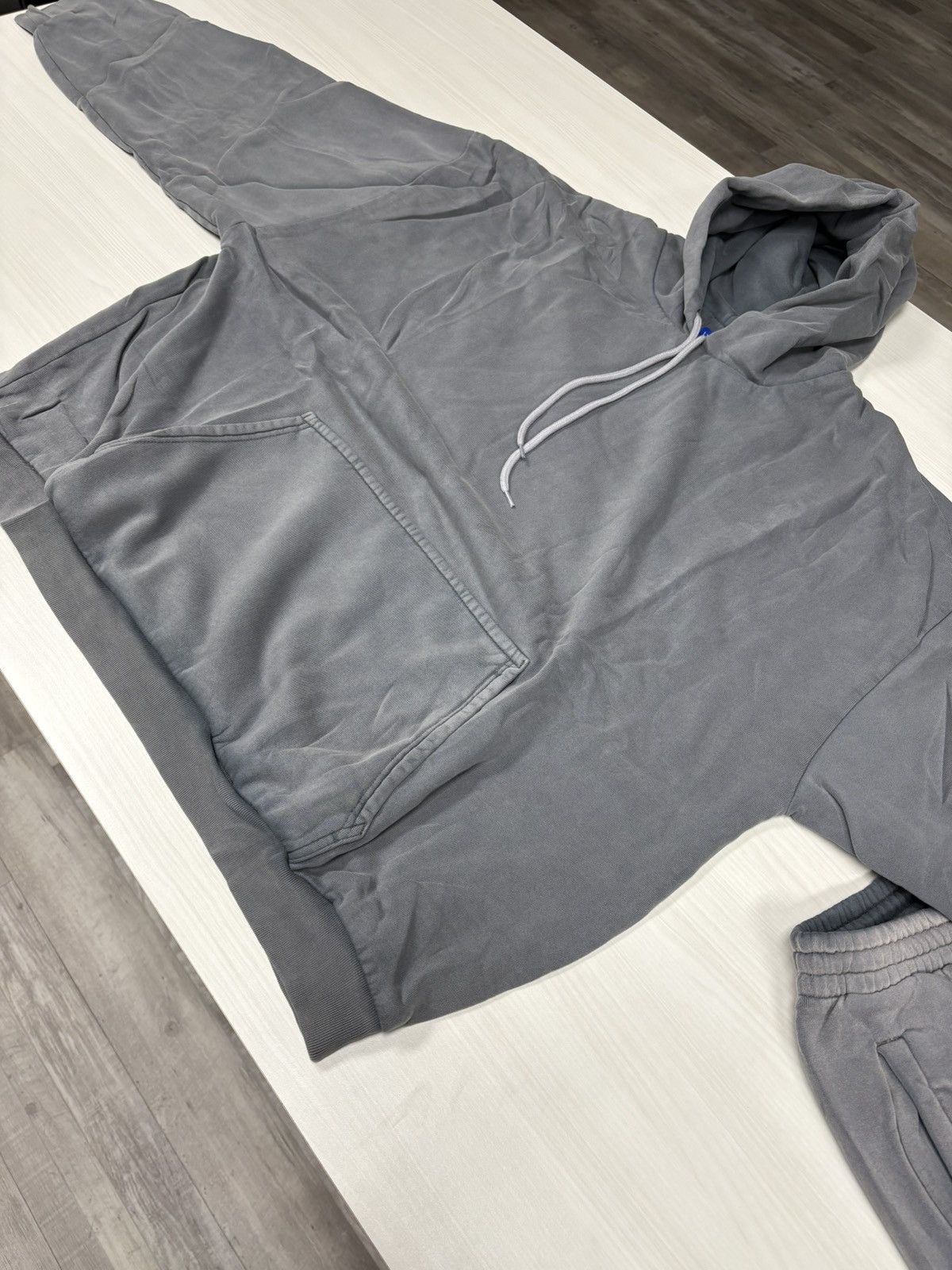Balenciaga × Kanye West × Yeezy YZY x GAP Poetic Grey Hoodie & Sweatpants Size US L / EU 52-54 / 3 - 5 Thumbnail