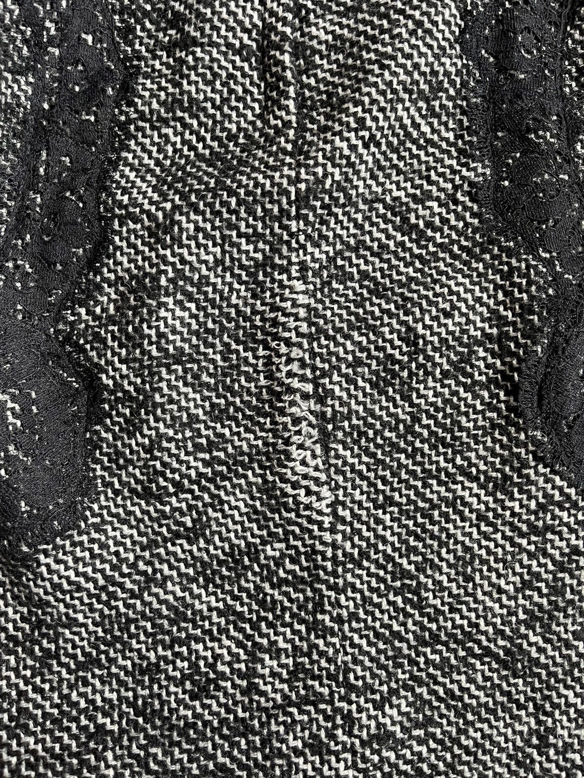 Designer × Dolce & Gabbana Dolce & Gabbana Women Grey Knit Lace Pencil Skirt Size 30" / US 8 / IT 44 - 12 Thumbnail
