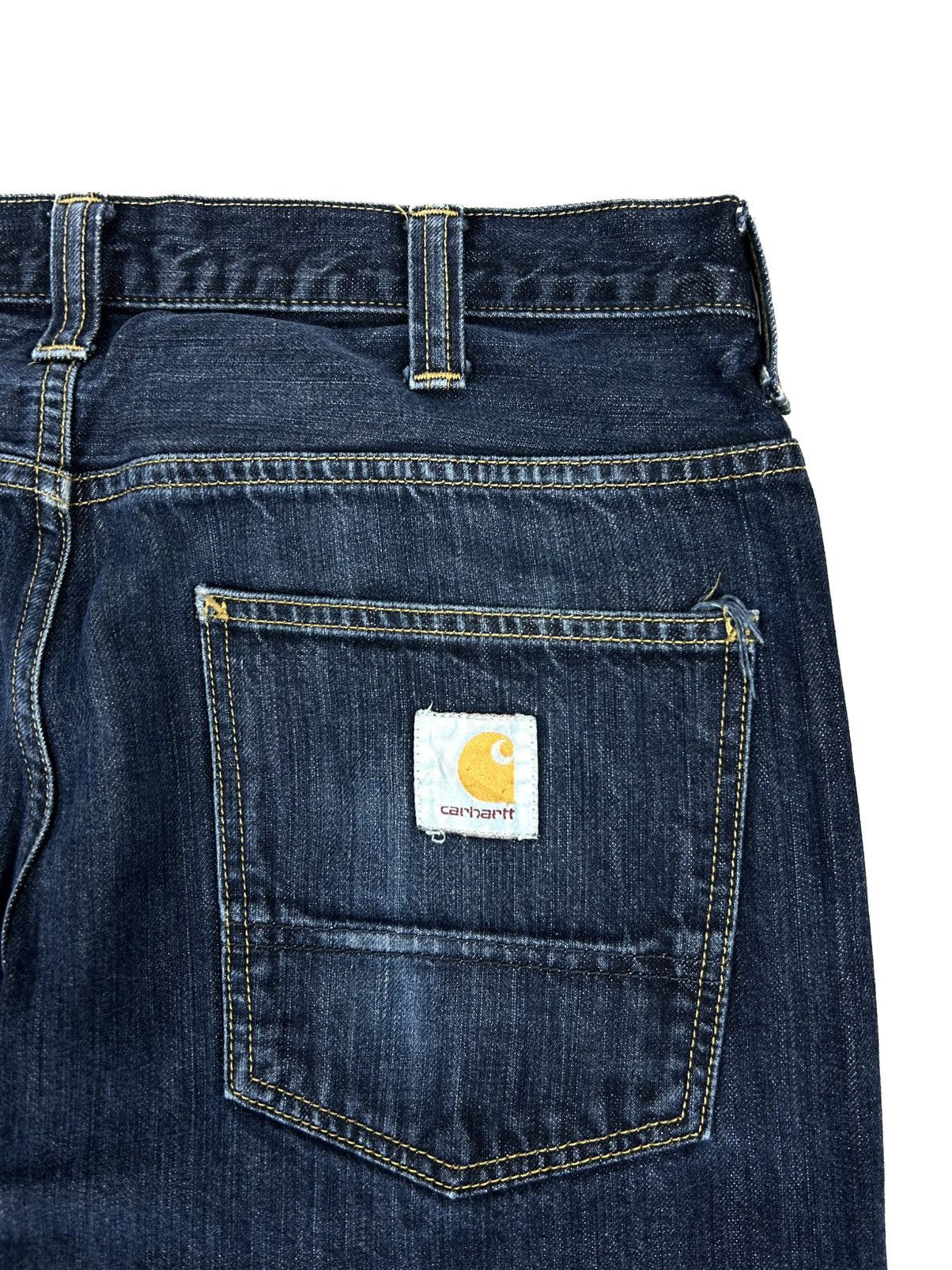 Carhartt Carhartt Retro Pant Vintage Jeans Blue Denim Pants Y2K Size US 32 / EU 48 - 8 Thumbnail