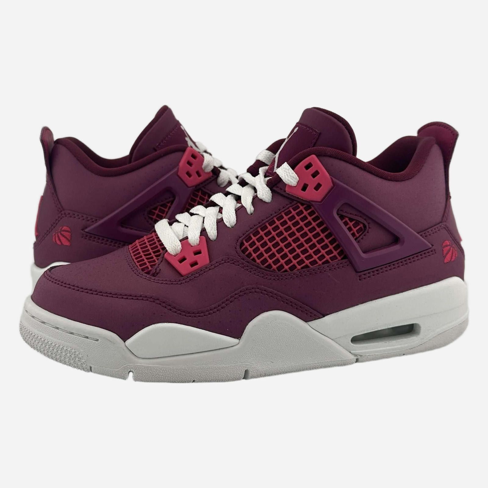 Jordan Brand Jordan 4 Valentines Day 2019 7Y Used with Box 487724-661 Size US 7 / EU 40 - 1 Thumbnail