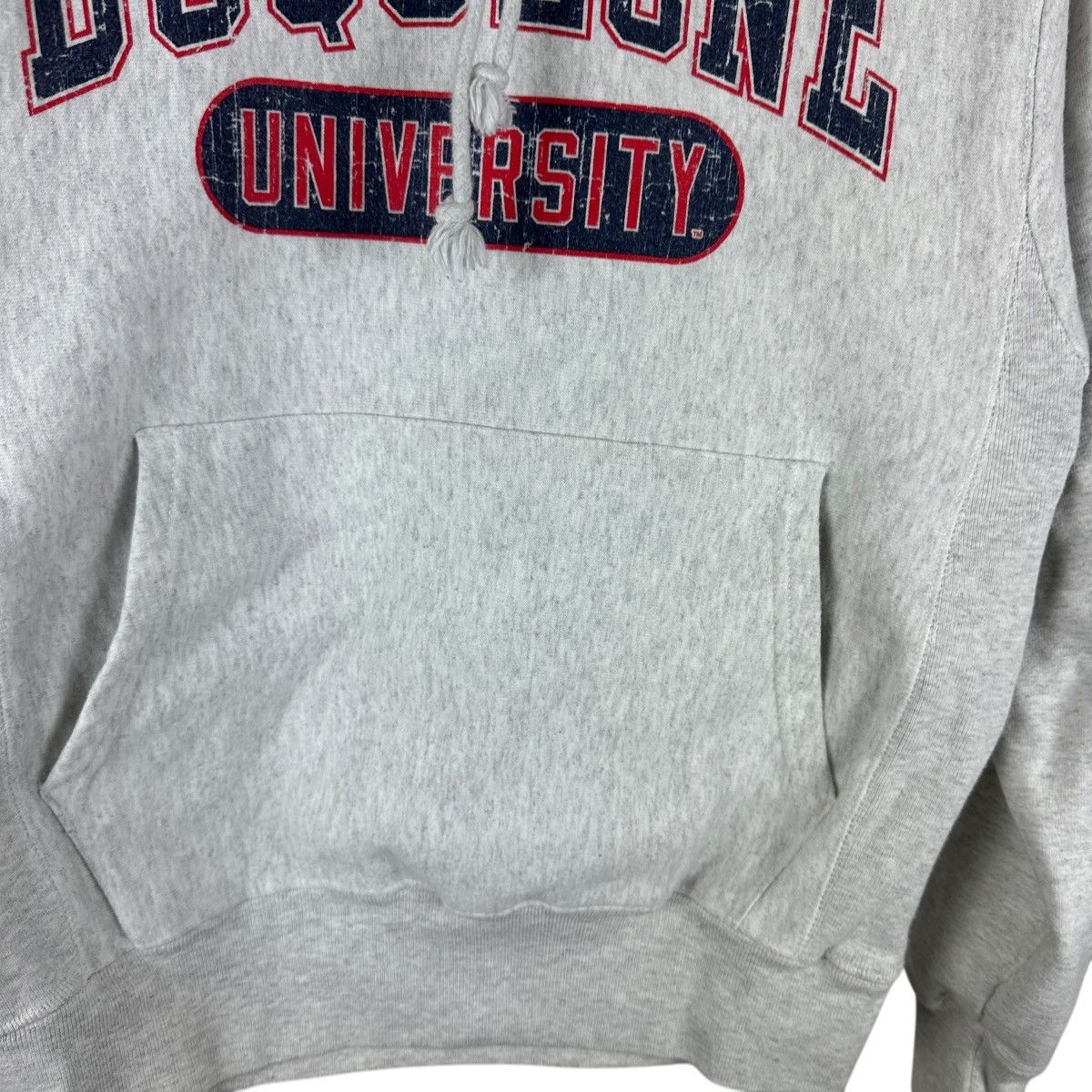 Champion Mens Y2K Champion Reverse Weave Duquesne Hoodie Size US S / EU 44-46 / 1 - 3 Thumbnail