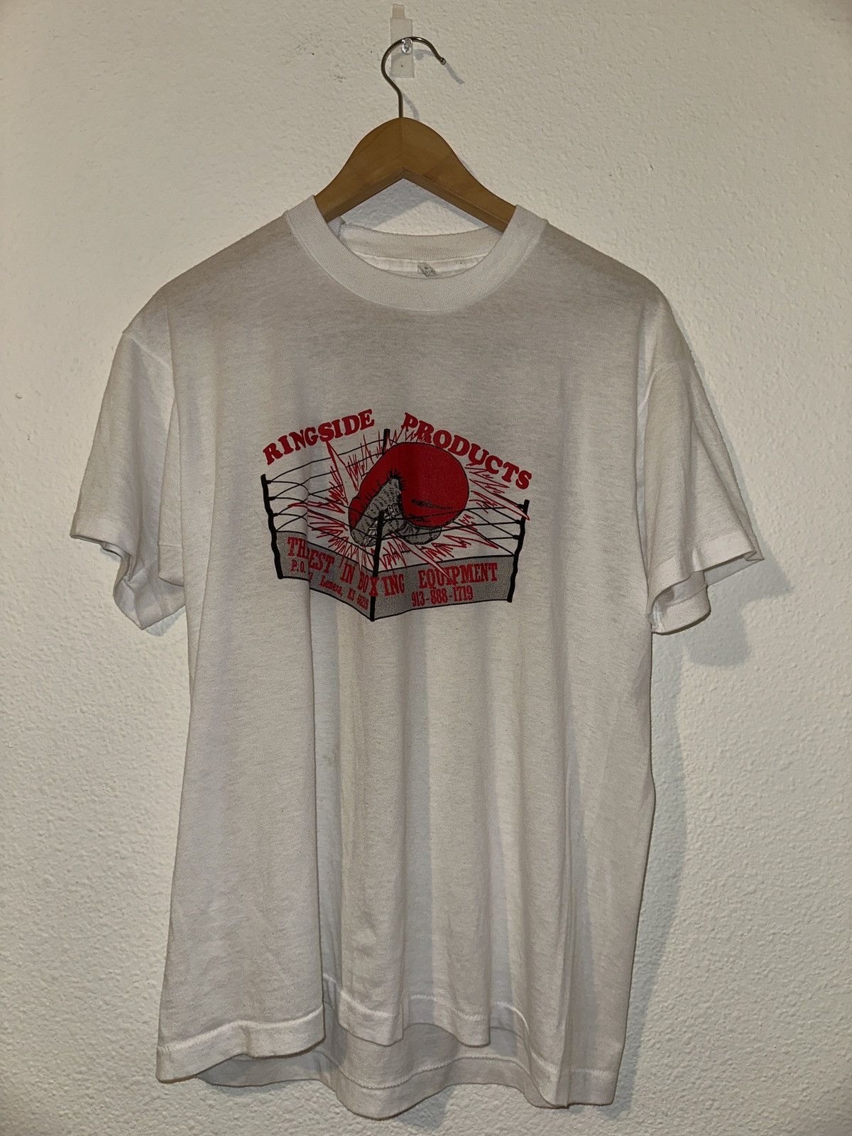 Vintage Vintage Sugar Ray Leonard Boxing Shirt Size US M / EU 48-50 / 2 - 4 Thumbnail