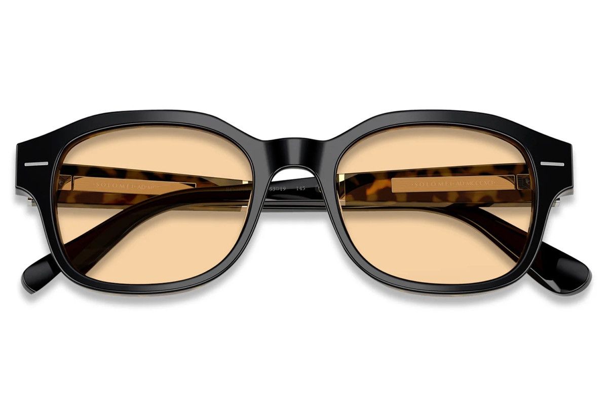Brunello Cucinelli Brunello Cucinelli BC3010 Sunglasses Black/Havana Size ONE SIZE - 4 Thumbnail