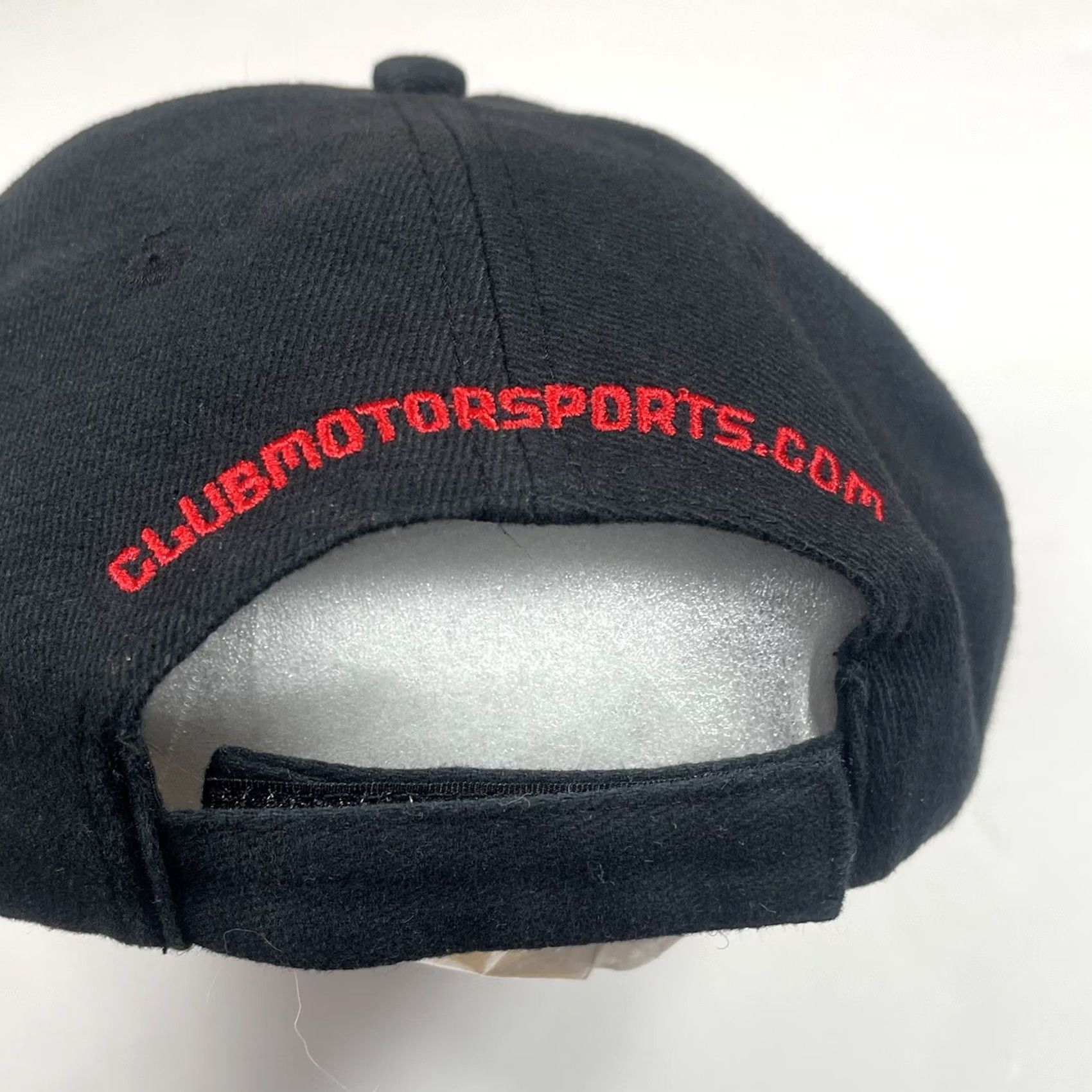 Vintage Trim Wear Club MotorSports Embroidered Adult Adjustable StrapBack Hat Cap Black Mens Baseball Cap Size ONE SIZE - 6 Thumbnail
