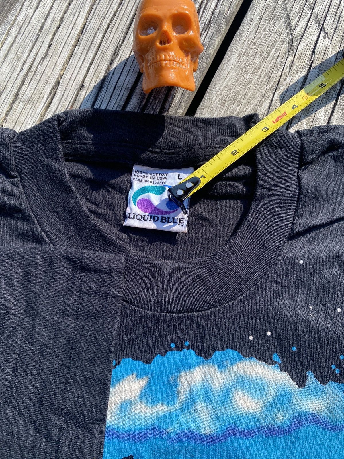 Band Tees × Liquid Blue × Vintage 1995 Jerry Garcia tribute shirt sz L Size US L / EU 52-54 / 3 - 5 Thumbnail
