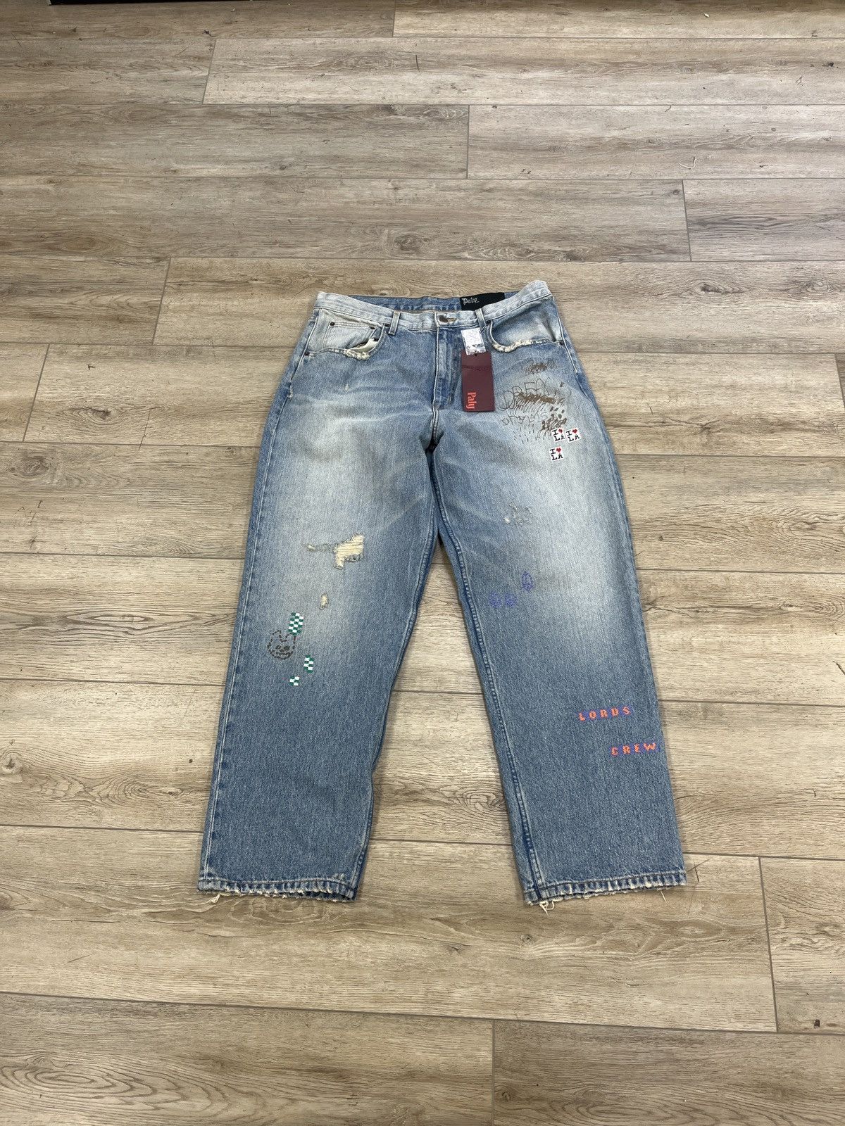 Palmes Paly denim size 38 new Size US 38 / EU 54 - 1 Thumbnail
