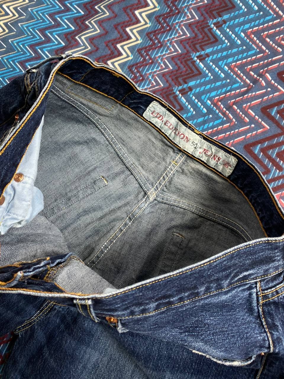 Levi's Levi's jeans 501 W38 vintage crazy Y2K streetwear Size US 38 / EU 54 - 5 Thumbnail