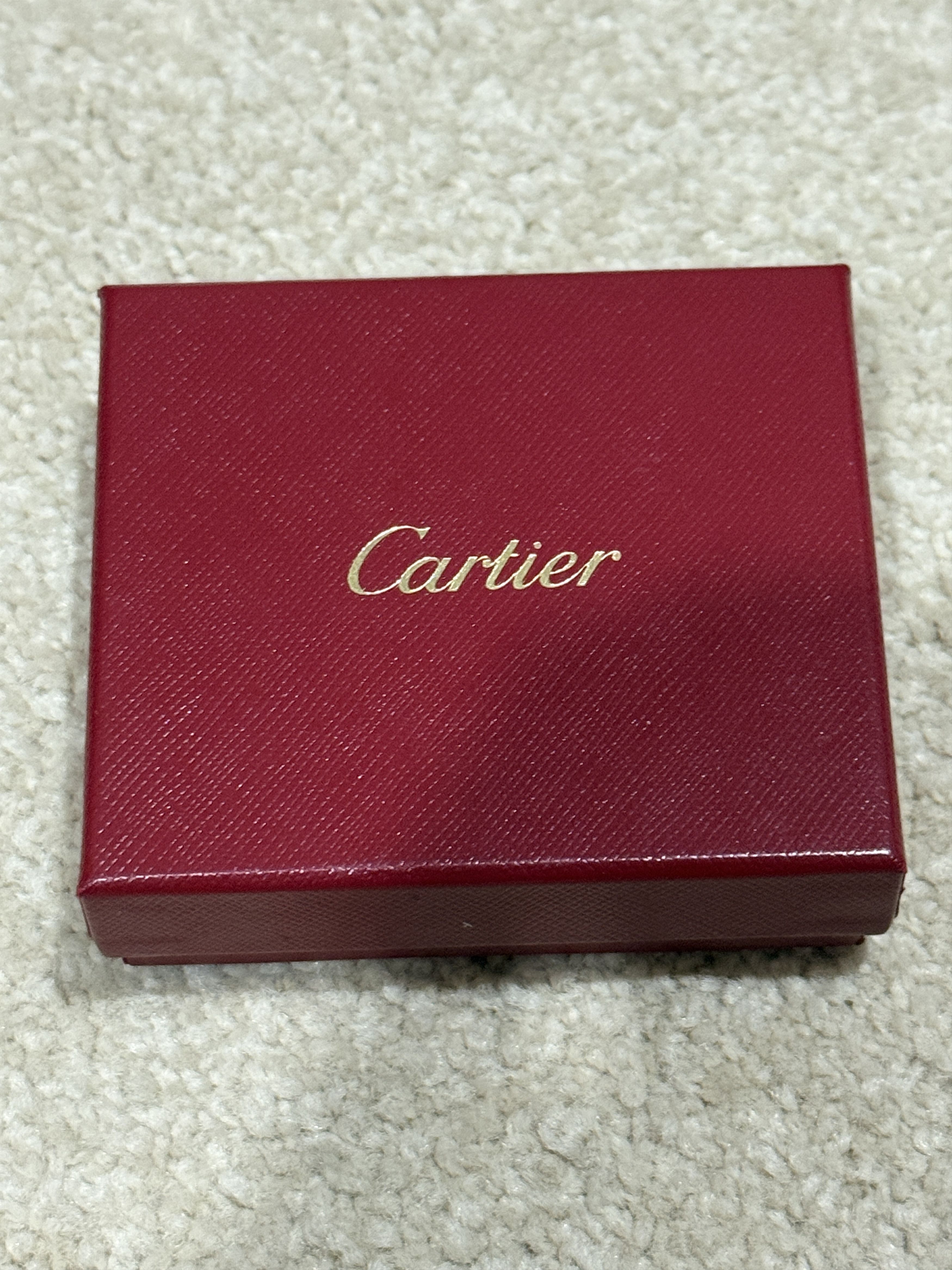 Cartier Authentic Cartier Red Gift Small Ring Box Size ONE SIZE - 1 Thumbnail