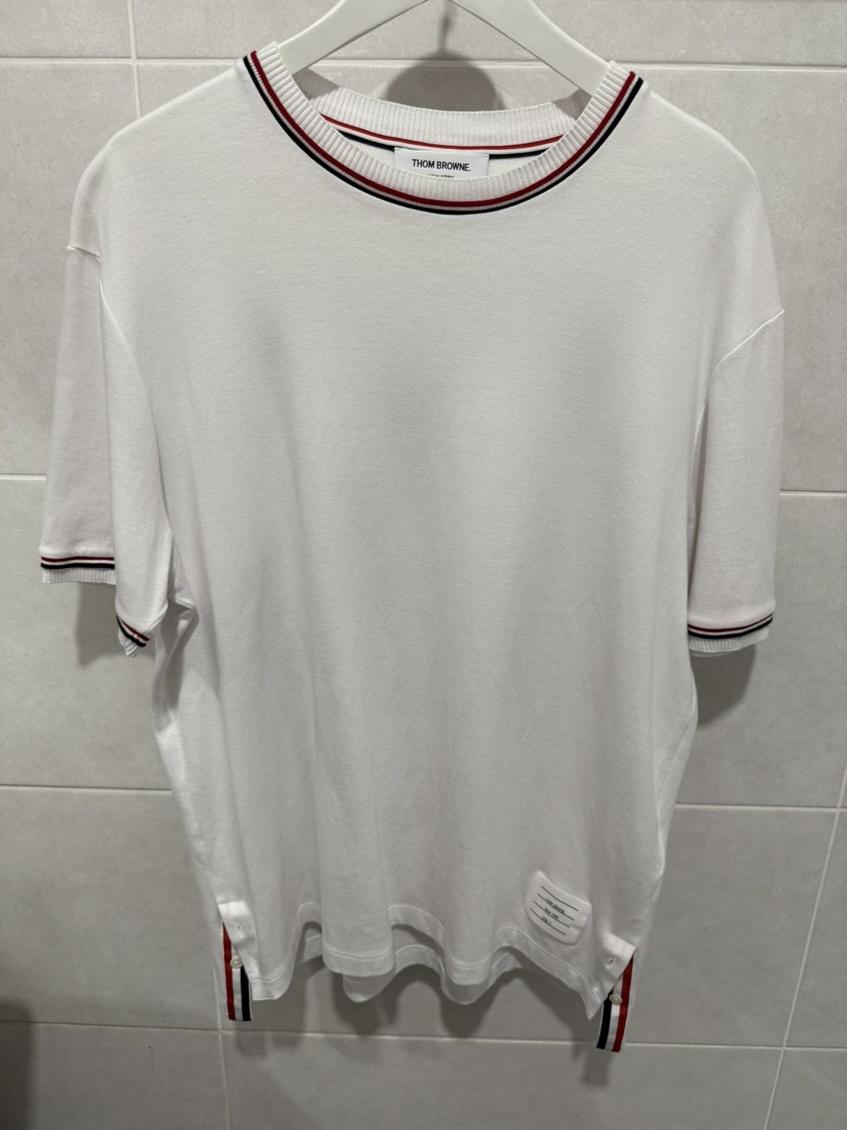 Thom Browne Stripe T Shirt Size US XL / EU 56 / 4 - 1 Thumbnail