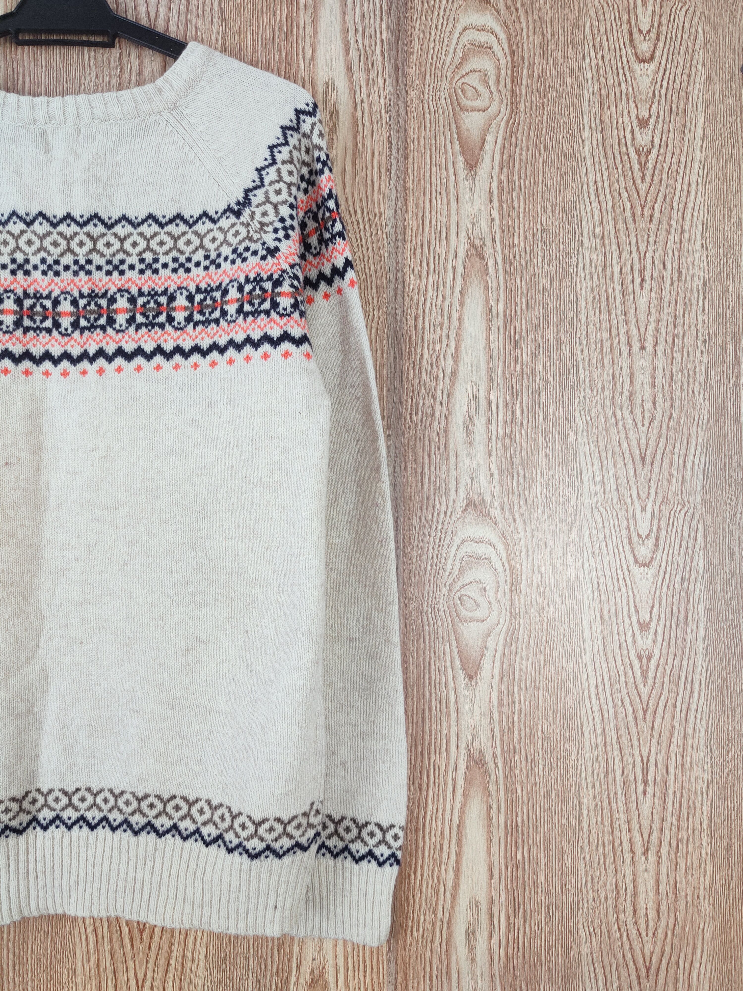 Japanese Brand × Vintage Kearney House Cream Knitwear Sweatshirts #W676 Size M / US 6-8 / IT 42-44 - 9 Thumbnail