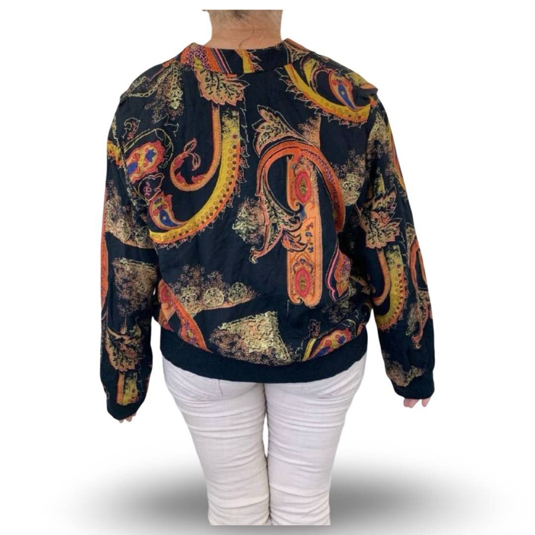 Vintage VTG painted bomber #119 Size M / US 6-8 / IT 42-44 - 3 Thumbnail