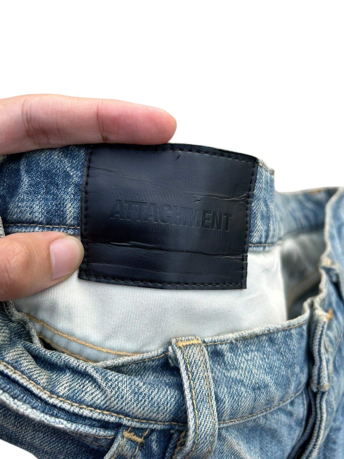 Attachment Attachment kazuyuki kumagai curve Flare Denim Jeans Size US 31 - 5 Thumbnail