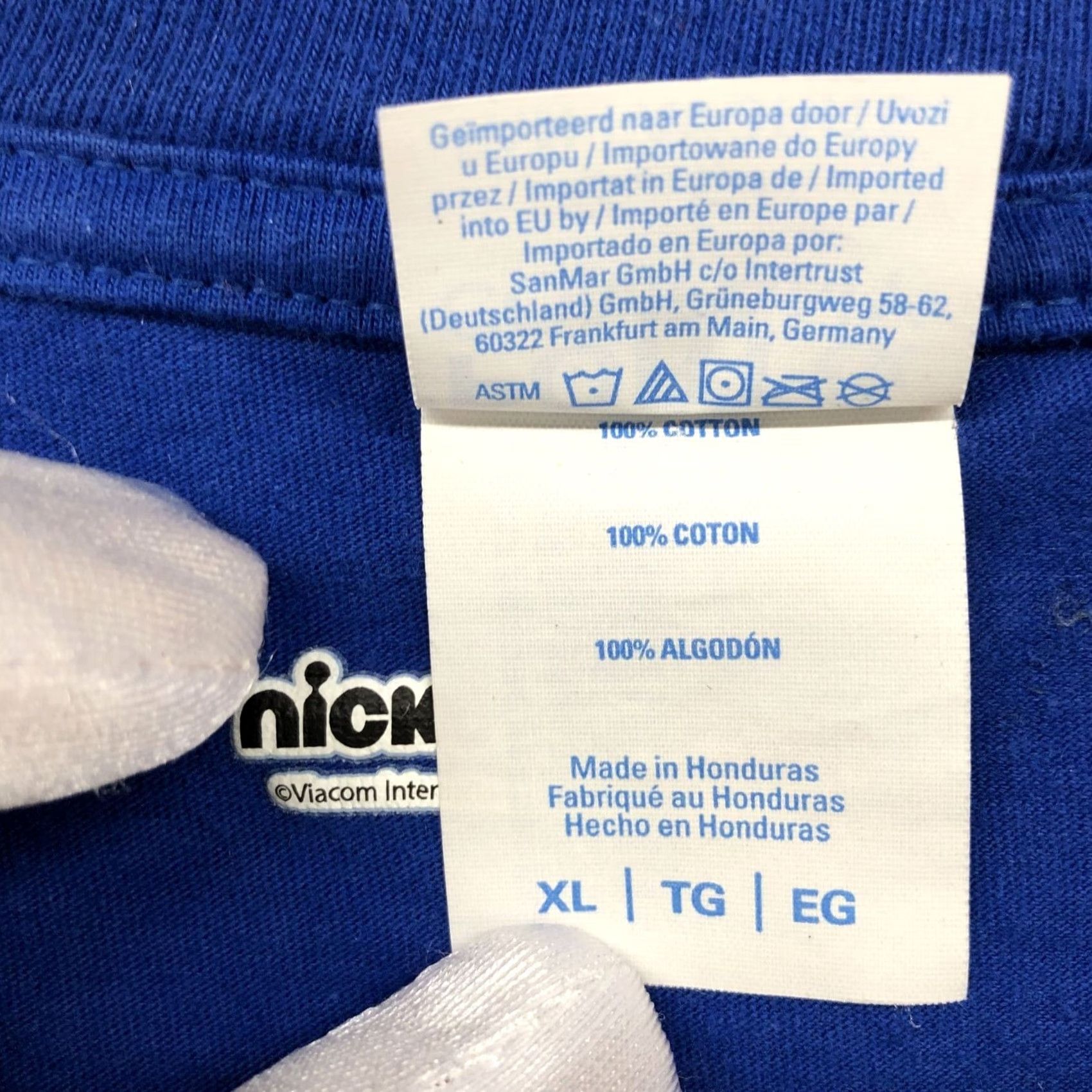 Nickelodeon Nickelodeon Stuck in the 90s Graphic T Shirt XL Blue 90s Cartoons Short Sleeve Shirt Mens Size US XL / EU 56 / 4 - 5 Thumbnail
